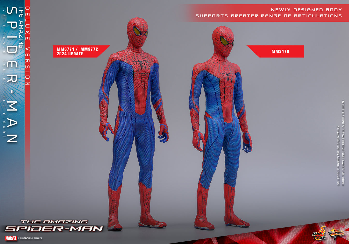 [PRE-ORDER] MMS772 "The Amazing Spider-Man" 1/6th scale The Amazing Spider-Man Collectible Figure (Deluxe Version)