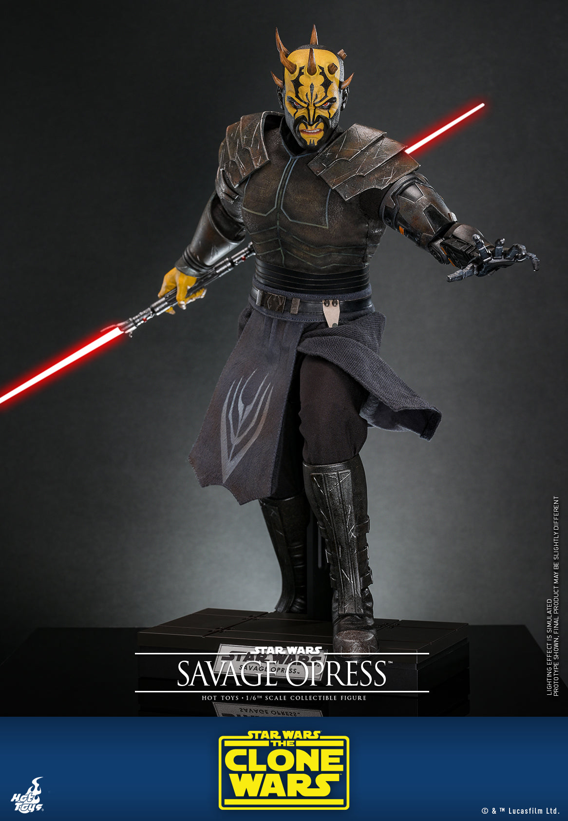 [PRE-ORDER] TMS136 "Star Wars: The Clone Wars" 1/6th scale Savage Opress™ Collectible Figure