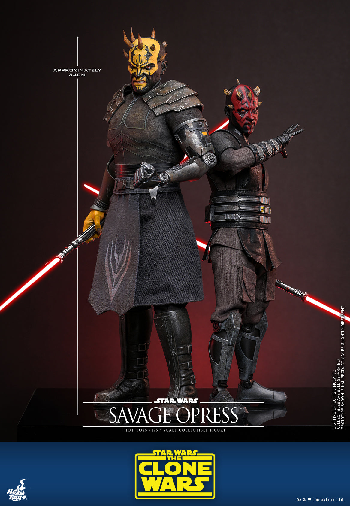 [PRE-ORDER] TMS136 "Star Wars: The Clone Wars" 1/6th scale Savage Opress™ Collectible Figure