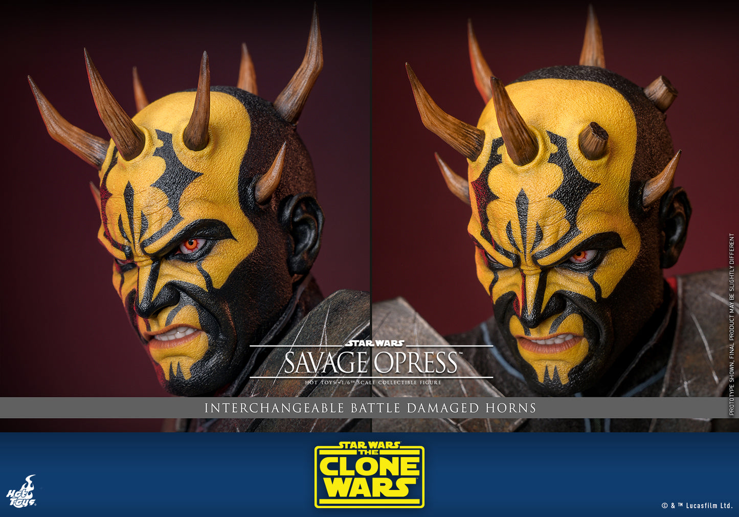[PRE-ORDER] TMS136 "Star Wars: The Clone Wars" 1/6th scale Savage Opress™ Collectible Figure