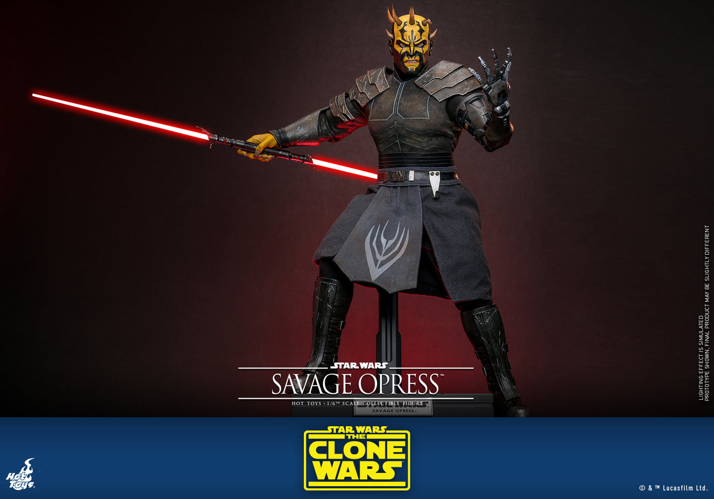 [PRE-ORDER] TMS136 "Star Wars: The Clone Wars" 1/6th scale Savage Opress™ Collectible Figure