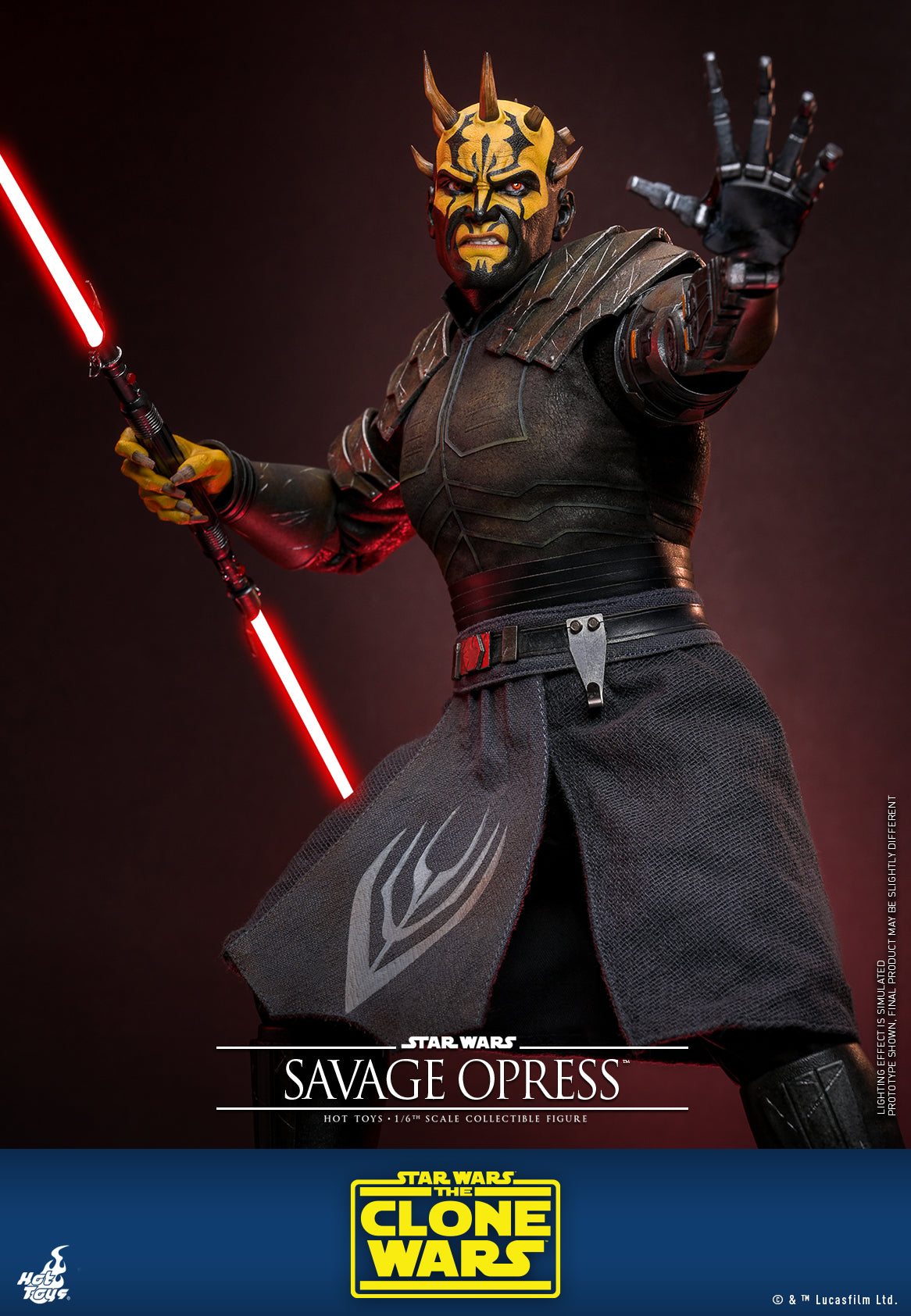 [PRE-ORDER] TMS136 "Star Wars: The Clone Wars" 1/6th scale Savage Opress™ Collectible Figure