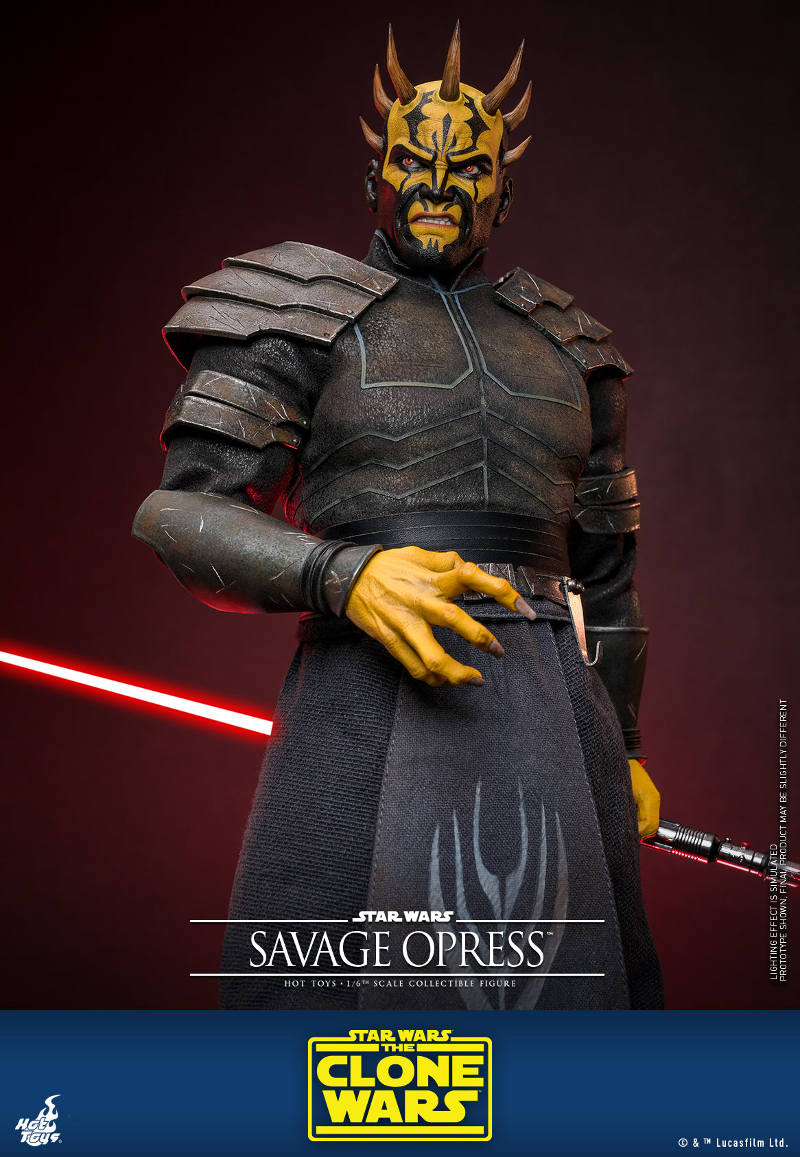 [PRE-ORDER] TMS136 "Star Wars: The Clone Wars" 1/6th scale Savage Opress™ Collectible Figure