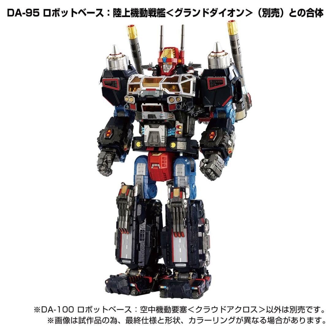 [PRE-ORDER] Diaclone DA-100 Robot Base Cloud Across