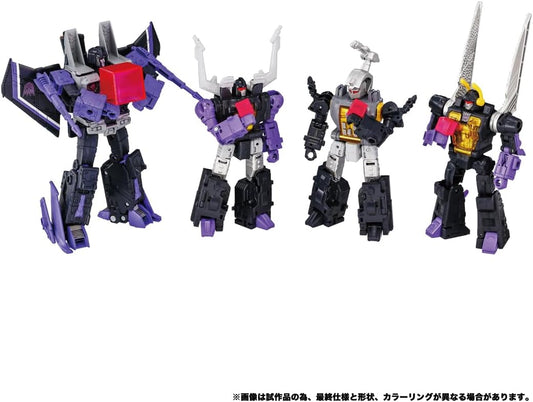 [PRE-ORDER] T-SPARK Transformers Dramatic Capture Series Decepticons Part 2 (Skywarp and Insecticons)