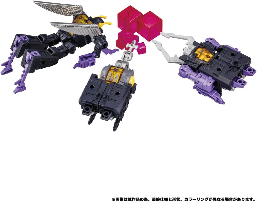 [PRE-ORDER] T-SPARK Transformers Dramatic Capture Series Decepticons Part 2 (Skywarp and Insecticons)