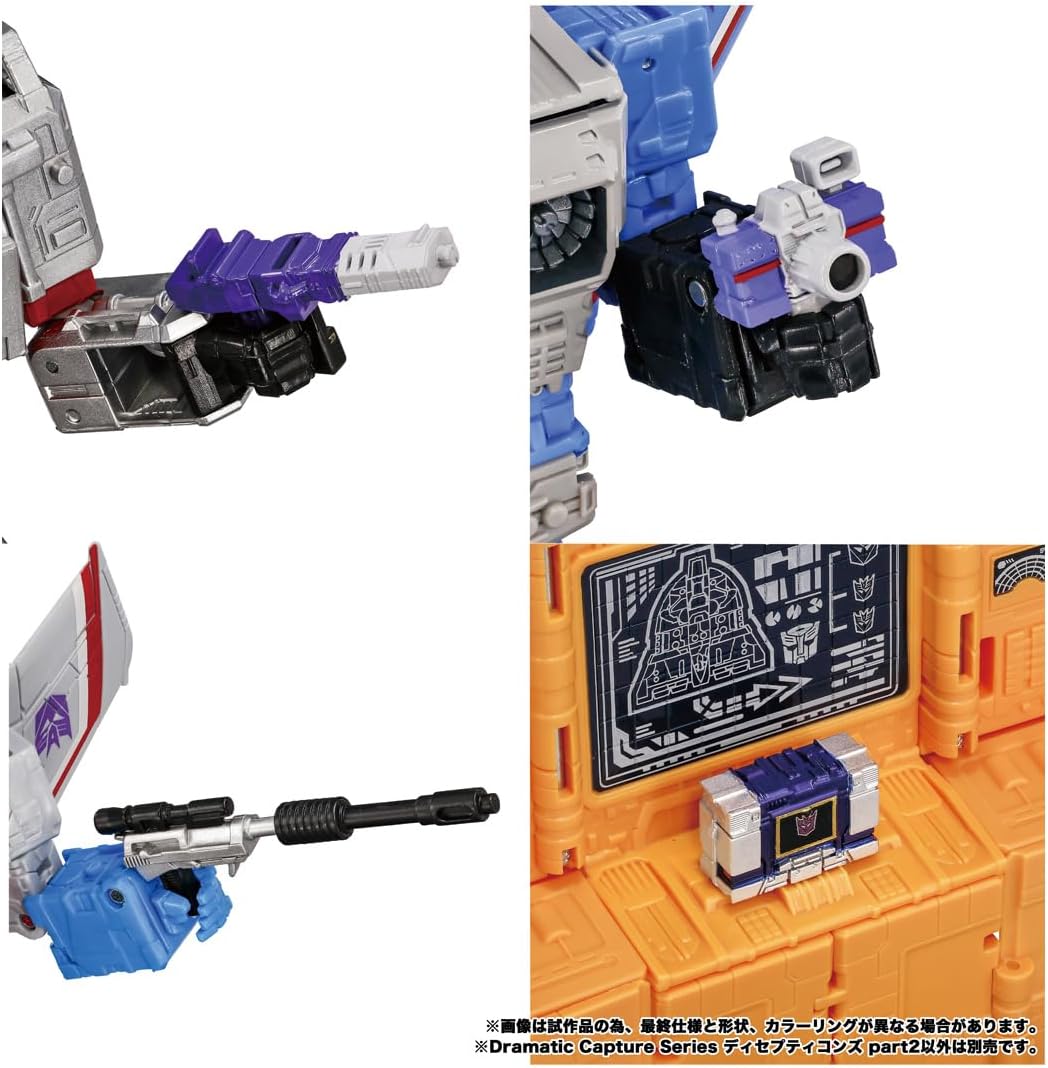 [PRE-ORDER] T-SPARK Transformers Dramatic Capture Series Decepticons Part 2 (Skywarp and Insecticons)