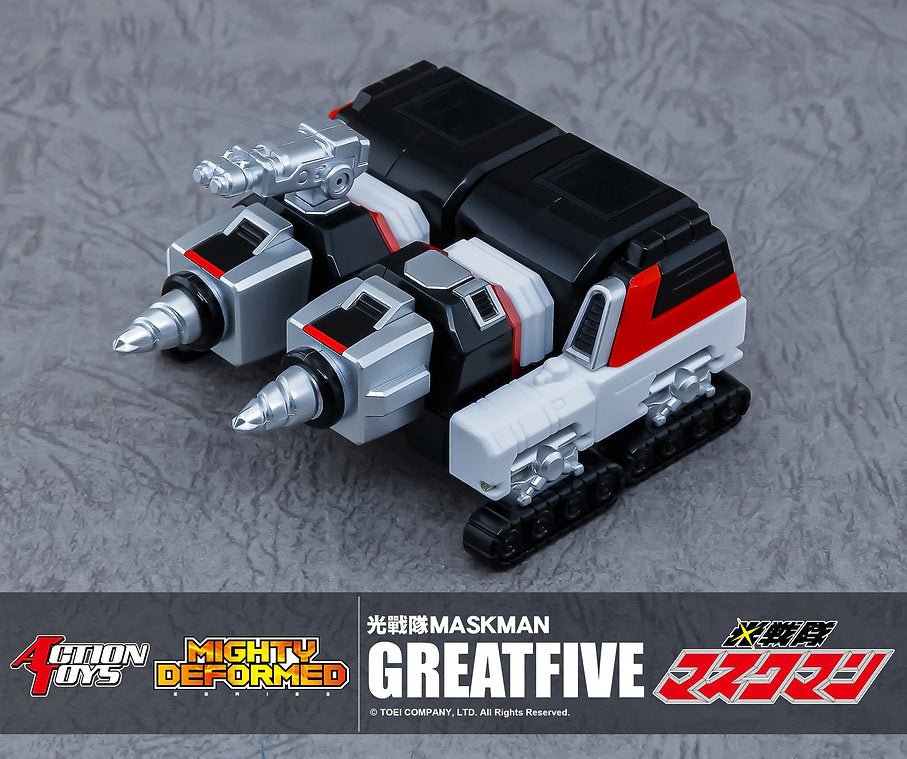 [BACK-ORDER] Maskman Great Five Mighty Deformed Action Figure