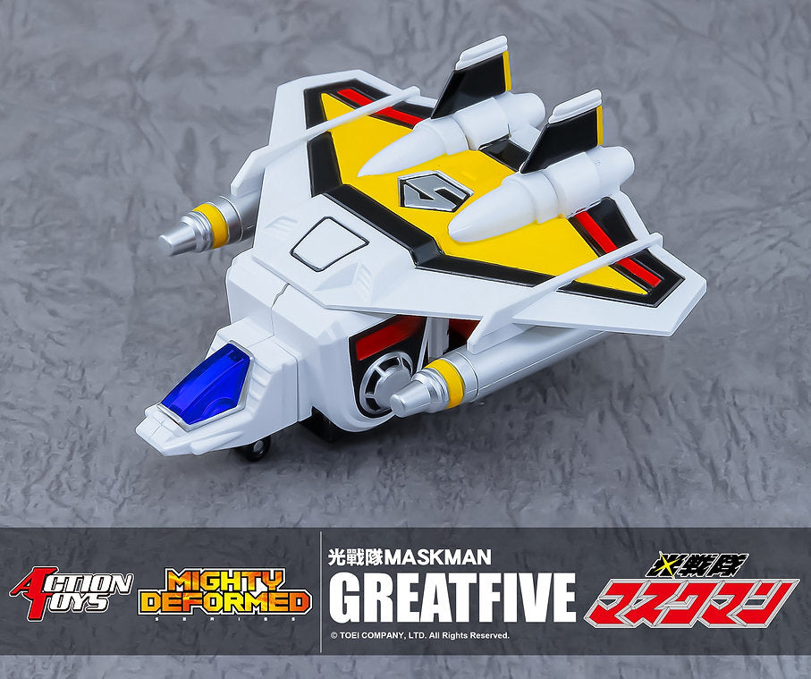[BACK-ORDER] Maskman Great Five Mighty Deformed Action Figure