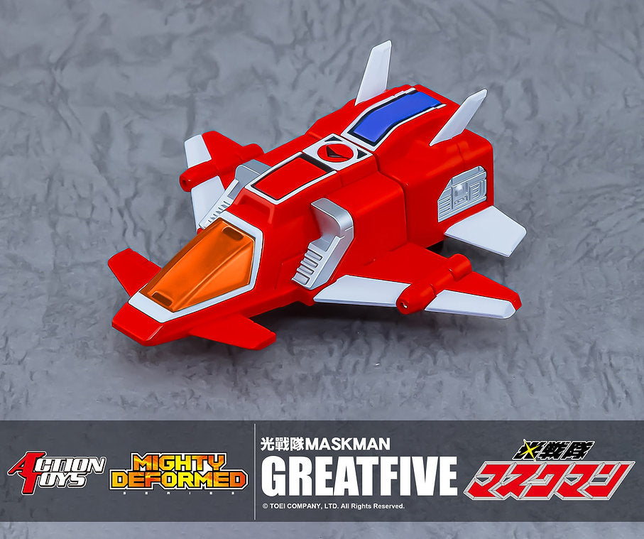 [BACK-ORDER] Maskman Great Five Mighty Deformed Action Figure
