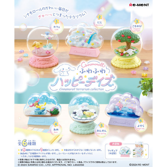 [PRE-ORDER] CINNAMOROLL Terrarium Happy Days Set of 6