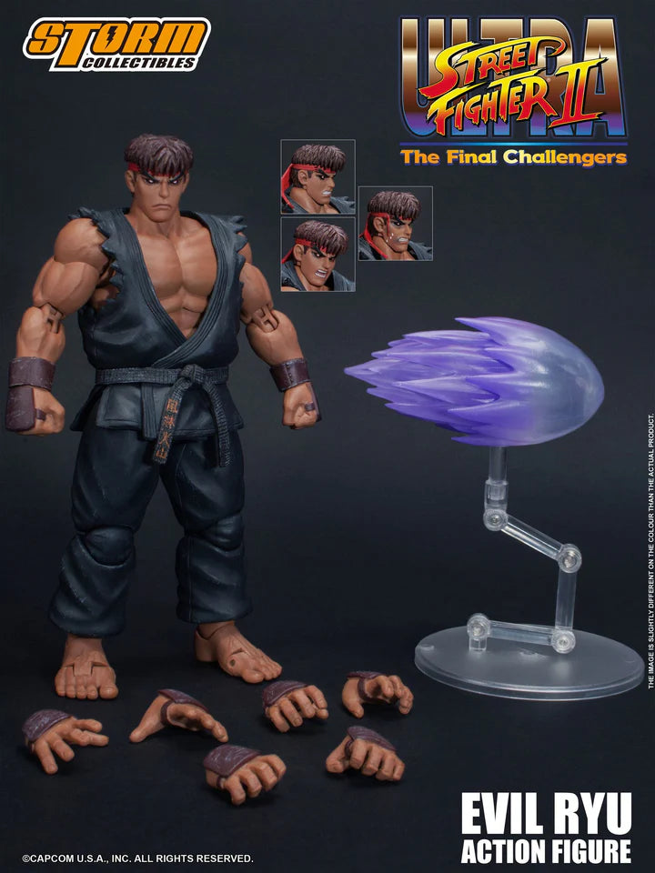 [IN STOCK in HK] Storm Collectibles Ultra Street Fighter II: The Final Challengers Evil Ryu