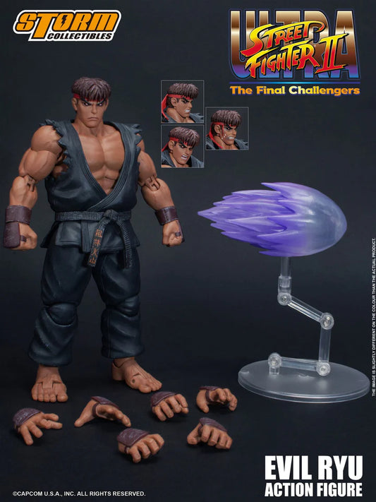 [IN STOCK in HK] Storm Collectibles Ultra Street Fighter II: The Final Challengers Evil Ryu