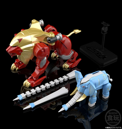 [PRE-ORDER] SMP [SHOKUGAN MODELING PROJECT] Hyakuju Sentai Gaoranger Hyakuju Gattai GAOLION & GAOELEPHANT