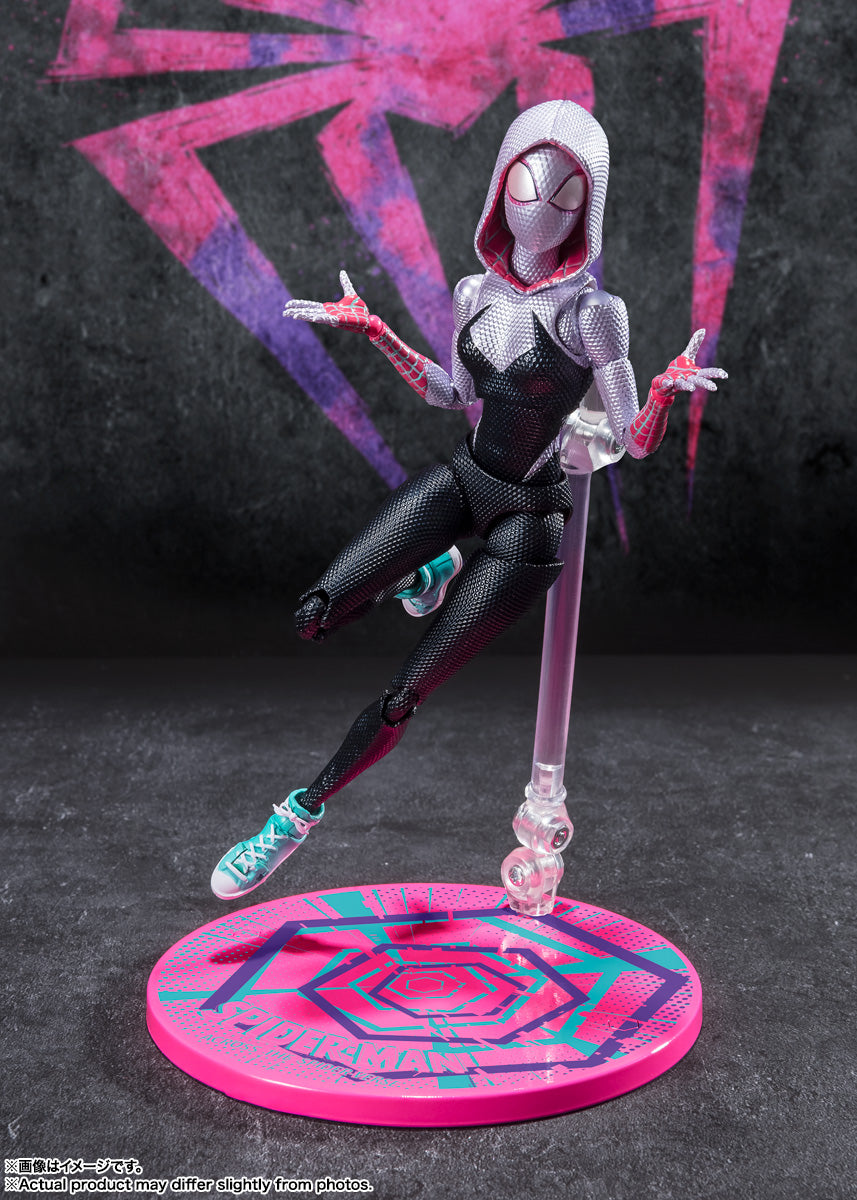 [IN STOCK HK] S.H.Figuarts Spider-Gwen (Spider-Man: Across the Spider-Verse) -1610 ROOFTOP VER.-