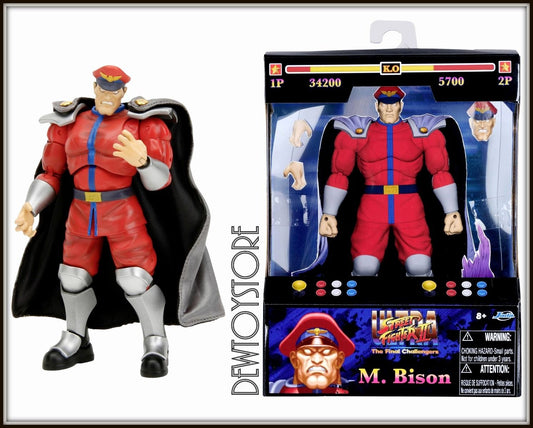 [PRE-ORDER] Jada Toys 1/12 Scale Action Figure Street Fighter 2 Wave 2 M. Bison / Vega