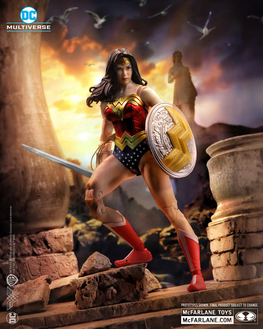 [IN STOCK in HK] DC MCFARLANE COLLECTOR EDITION 7IN - WONDER WOMAN (CLASSIC)