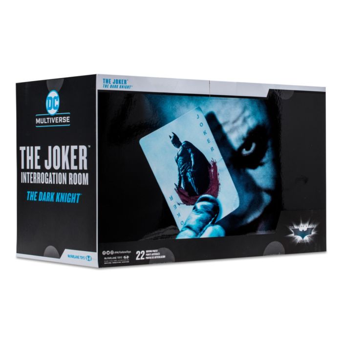 [IN STOCK in HK] DC Gaming 7in Figure The Joker in Interrogation Room Gold
