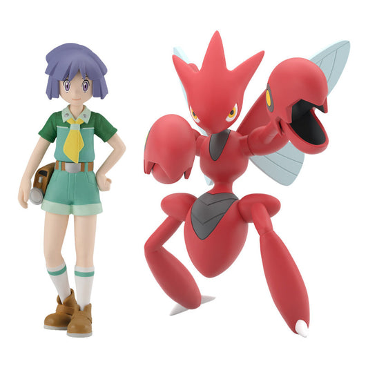 [PRE-ORDER] POKEMON SCALE WORLD JOHTO REGION BUGSY & SCIZOR