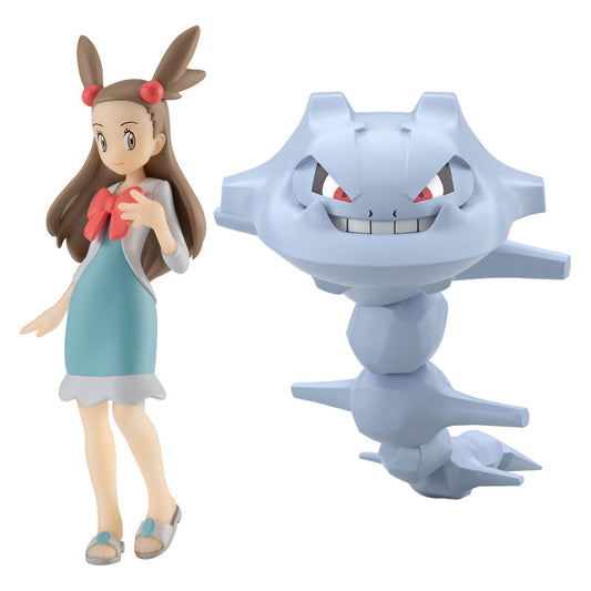 [PRE-ORDER] POKEMON SCALE WORLD JOHTO REGION JASMINE & STEELIX W/O GUM