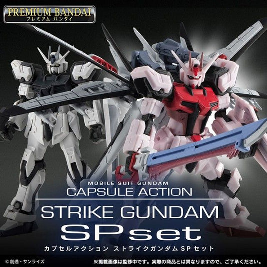 [PRE-ORDER] MOBILE SUIT GUNDAM CAPSULE ACTION  STRIKE GUNDAM SP SET