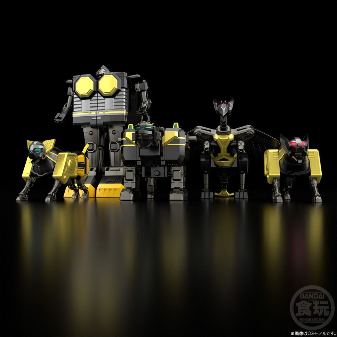 [IN STOCK in HK] SMP [SHOKUGAN MODELING PROJECT] SEIJŪ GATTAI GINGAIŌ BLACK VERSION