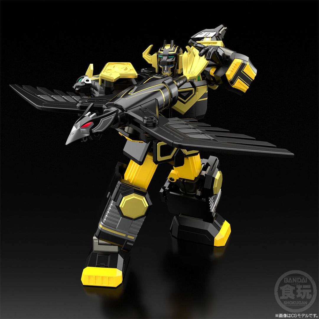 [IN STOCK in HK] SMP [SHOKUGAN MODELING PROJECT] SEIJŪ GATTAI GINGAIŌ BLACK VERSION