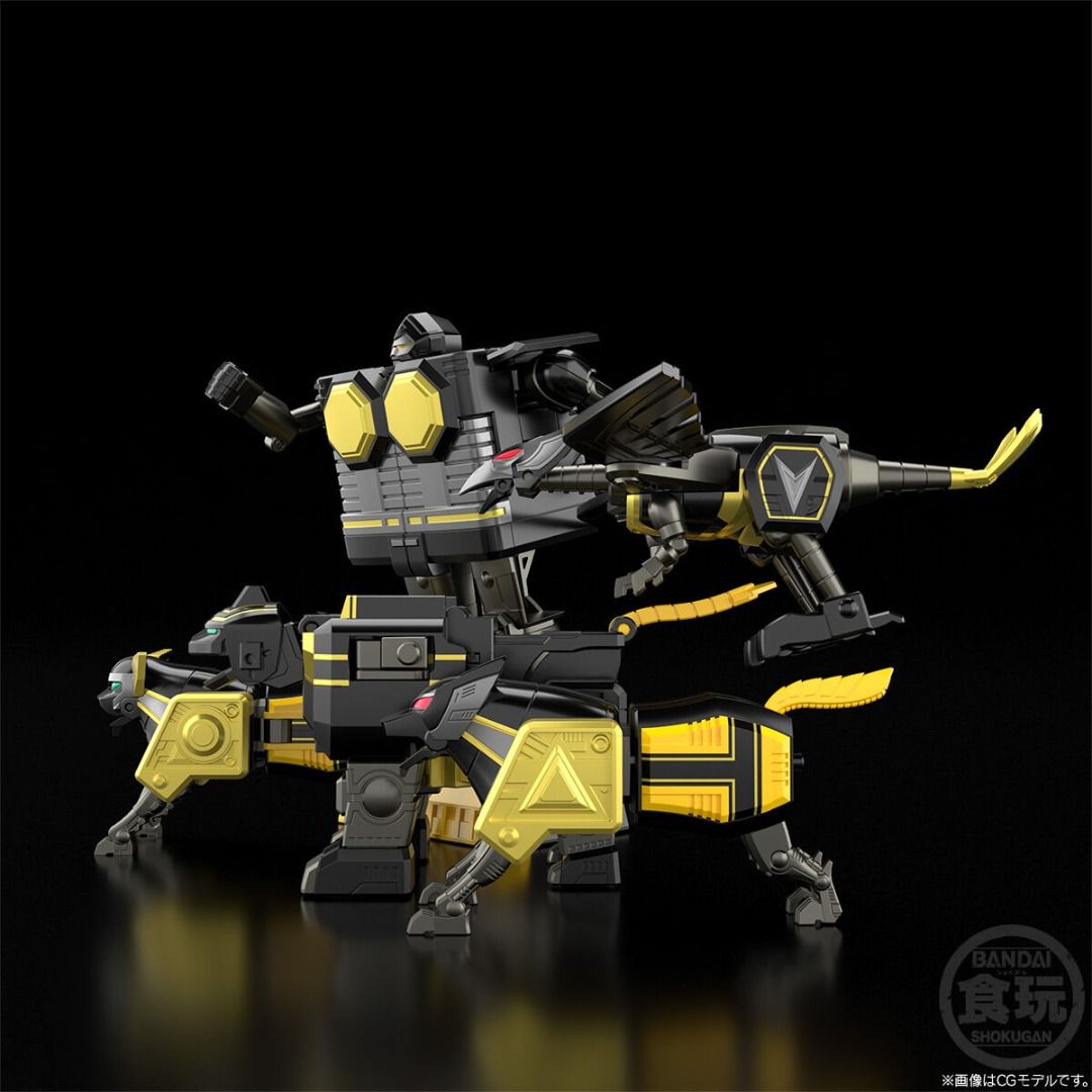 [IN STOCK in HK] SMP [SHOKUGAN MODELING PROJECT] SEIJŪ GATTAI GINGAIŌ BLACK VERSION
