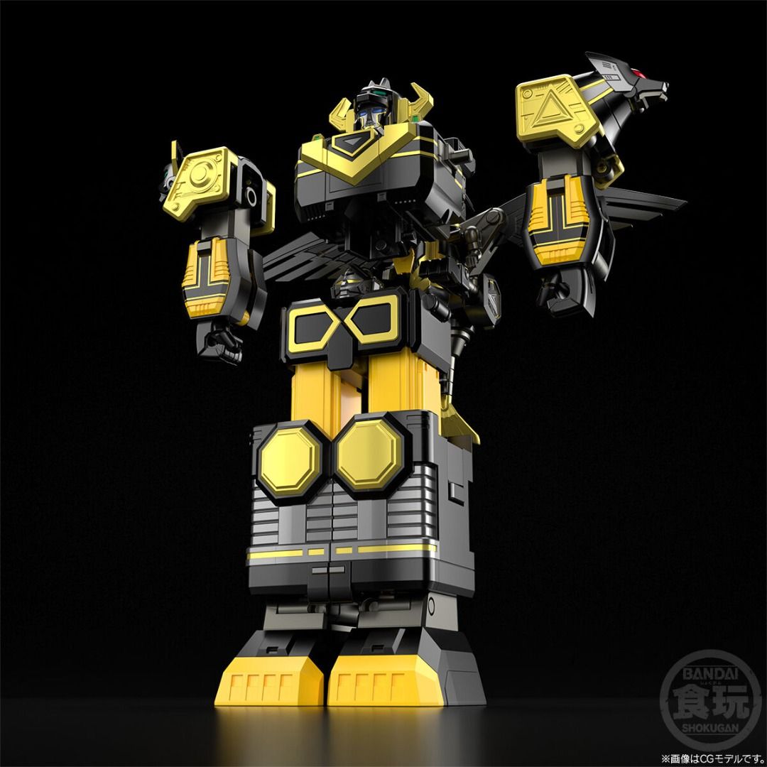 [IN STOCK in HK] SMP [SHOKUGAN MODELING PROJECT] SEIJŪ GATTAI GINGAIŌ BLACK VERSION
