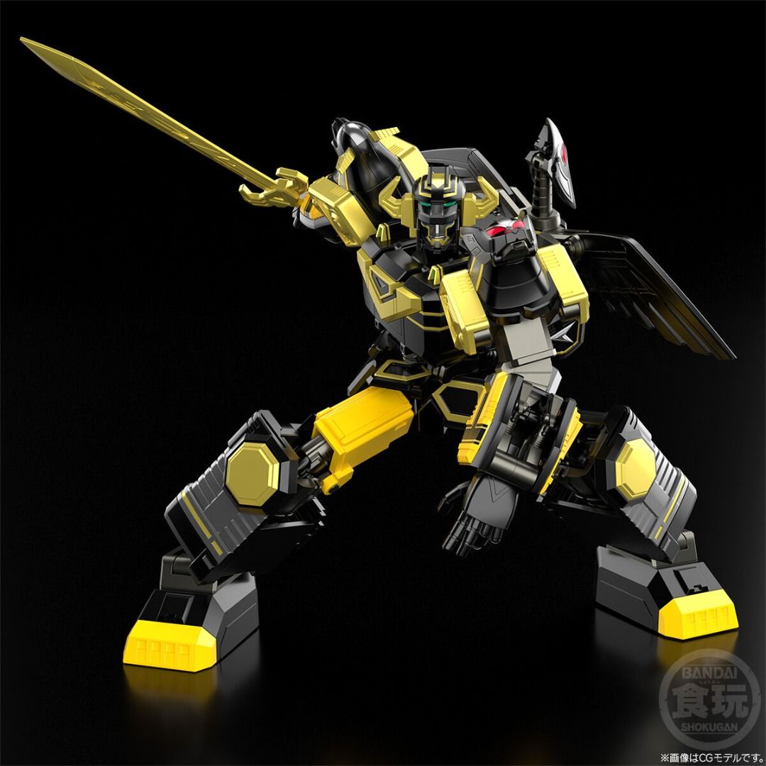 [IN STOCK in HK] SMP [SHOKUGAN MODELING PROJECT] SEIJŪ GATTAI GINGAIŌ BLACK VERSION