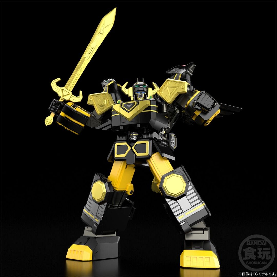 [IN STOCK in HK] SMP [SHOKUGAN MODELING PROJECT] SEIJŪ GATTAI GINGAIŌ BLACK VERSION
