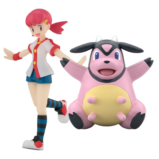 [PRE-ORDER] POKEMON SCALE WORLD JOHTO REGION WHITNEY & MILTANK