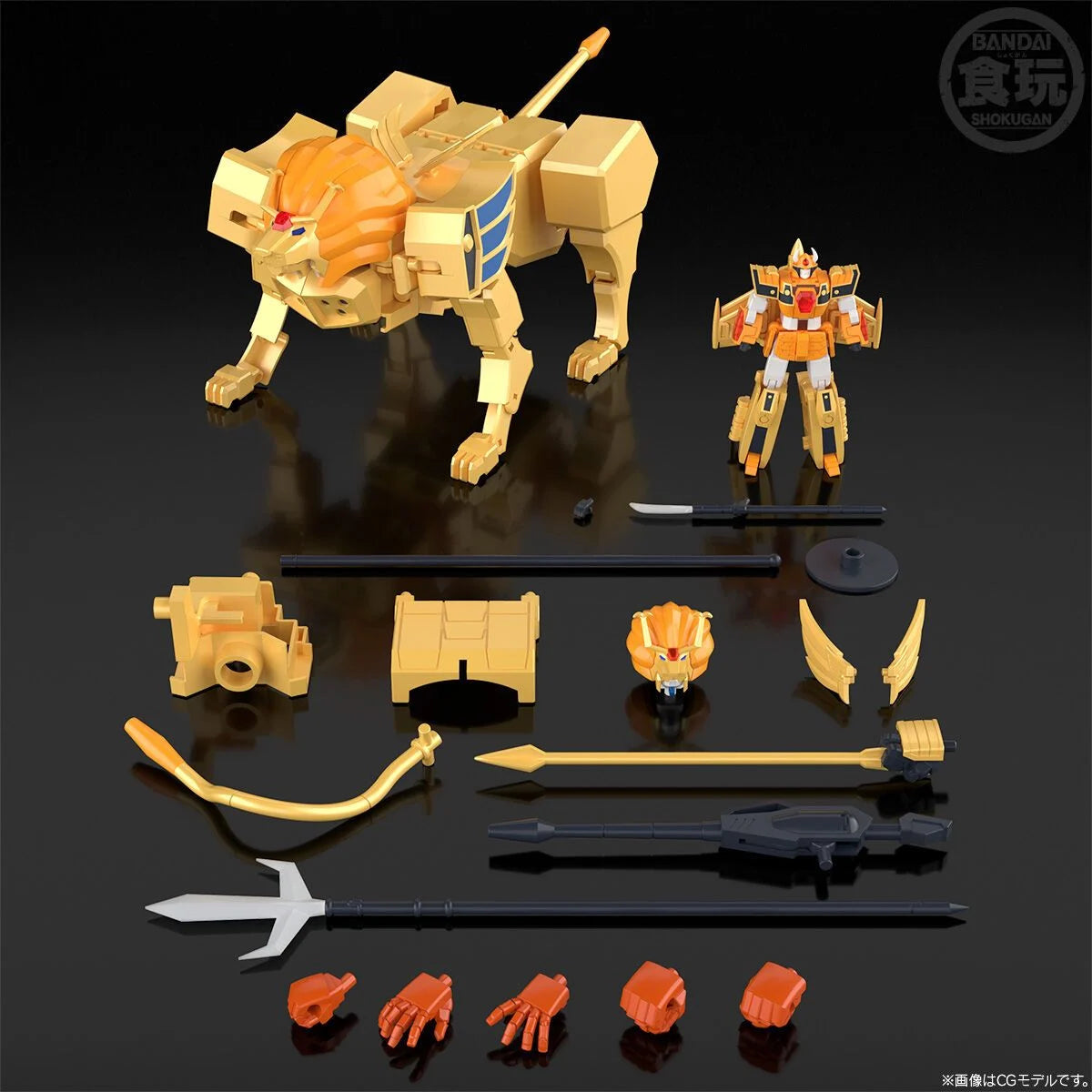 [PRE-ORDER] SMP [SHOKUGAN MODELING PROJECT] THE BRAVE OF GOLD GOLDRAN LEON KAISER