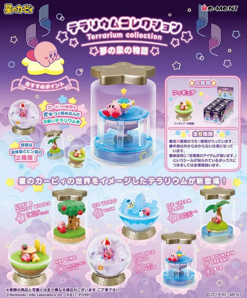 [PRE-ORDER] Re-ment - Kirby Terrarium (Original Box Complete Set of 6)