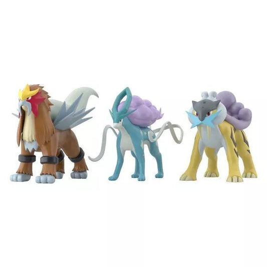 [IN STOCK in AU] Pokemon Scale World Jouto Raikou & Entei & Suicune Figure Set