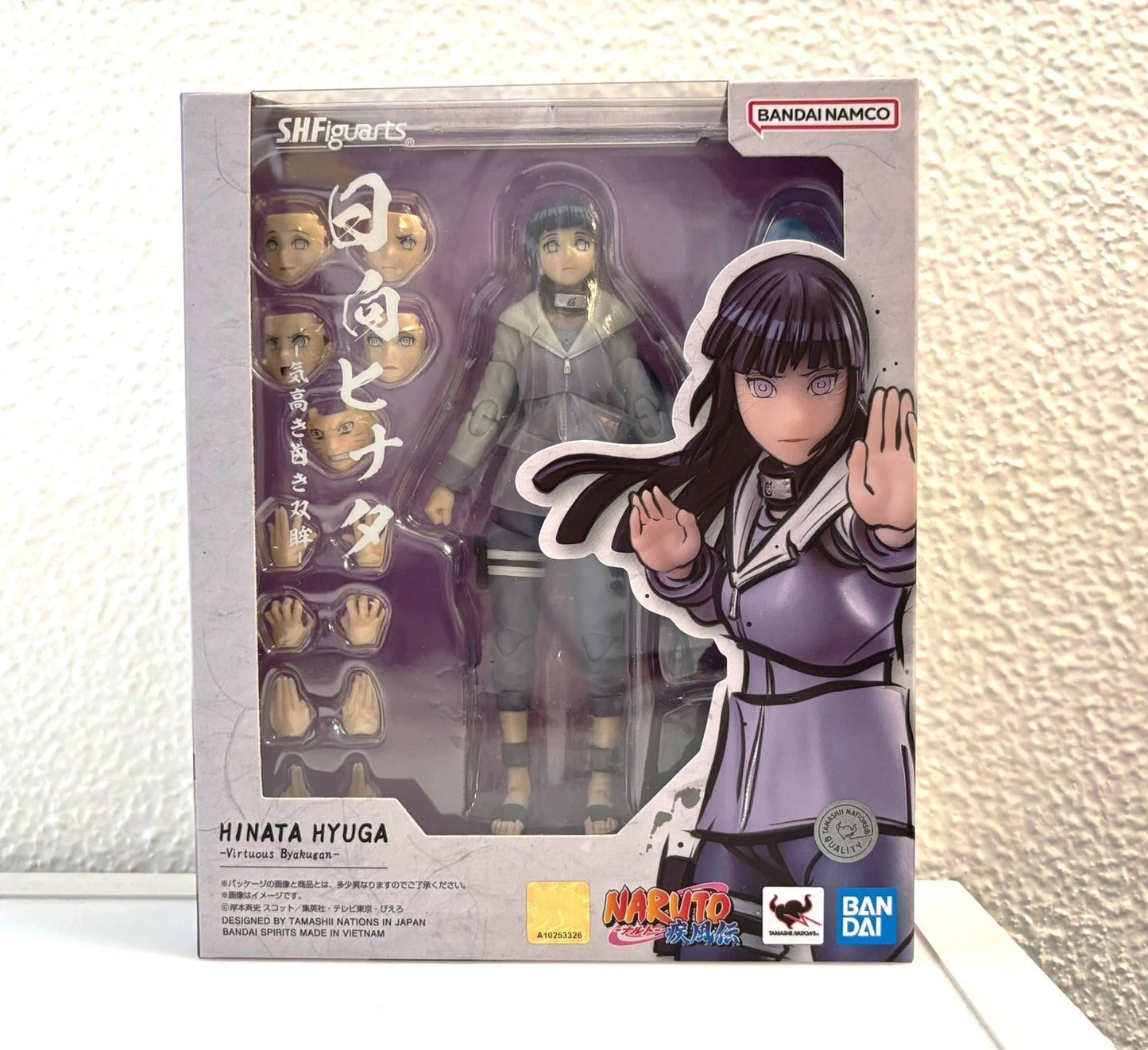 [IN STOCK in AU] S.H.Figuarts HINATA HYUGA -Virtuous Byakugan