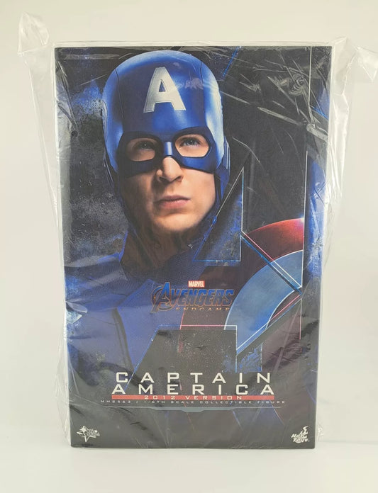 [IN STOCK in AU] Hot Toys MMS563 Avengers Endgame Captain America 2012 Version 1/6 Action Figure