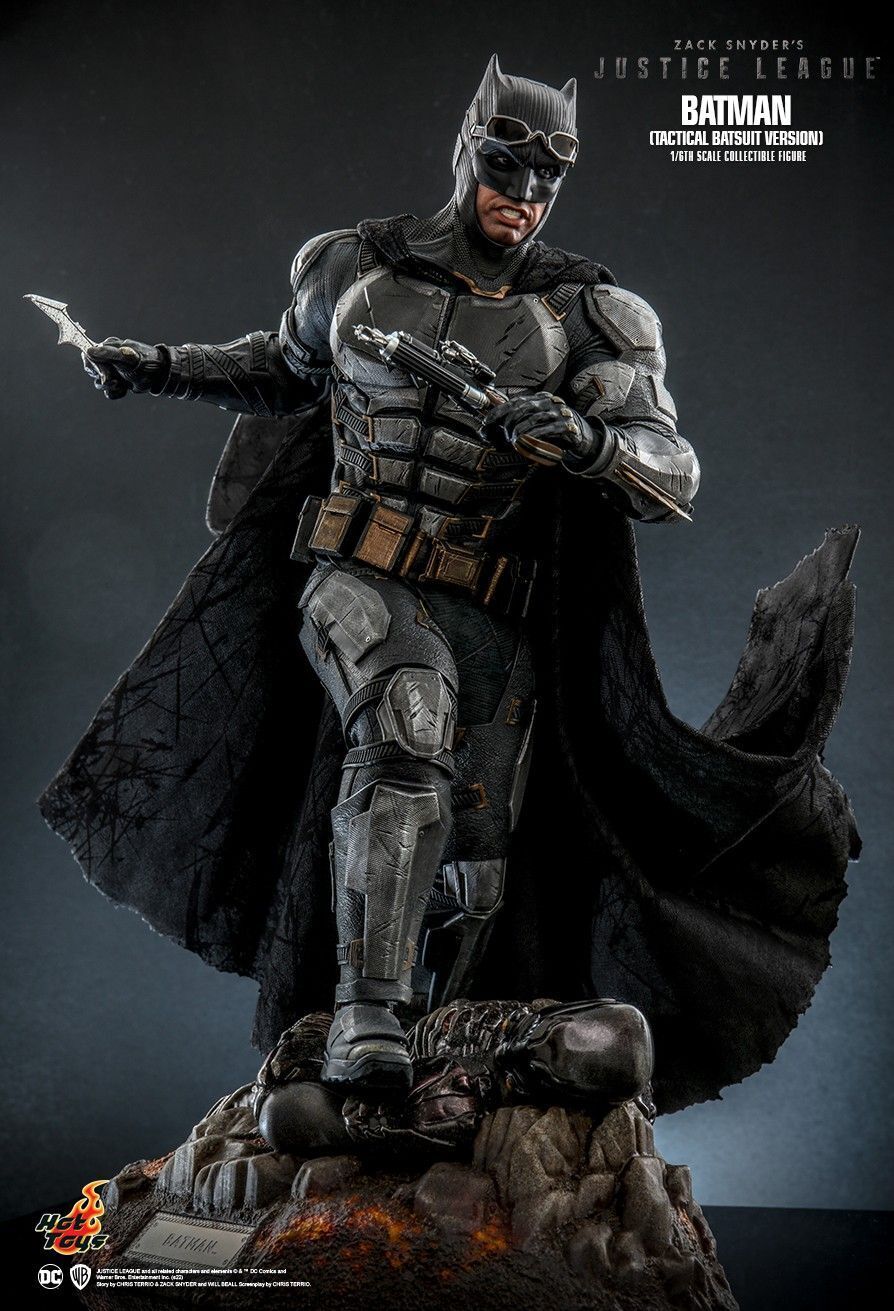 [IN STOCK in HK] Hot Toys TMS085 Zack Snyder's Justice League Batman Tactical Batsuit Version 1/6