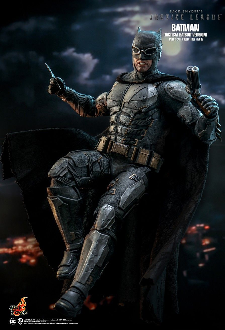 [IN STOCK in HK] Hot Toys TMS085 Zack Snyder's Justice League Batman Tactical Batsuit Version 1/6