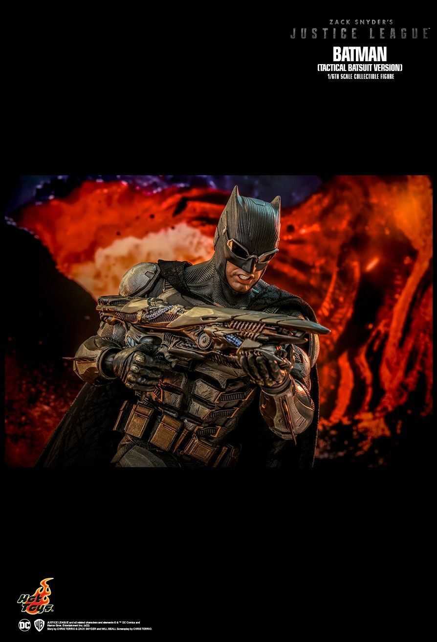 [IN STOCK in HK] Hot Toys TMS085 Zack Snyder's Justice League Batman Tactical Batsuit Version 1/6