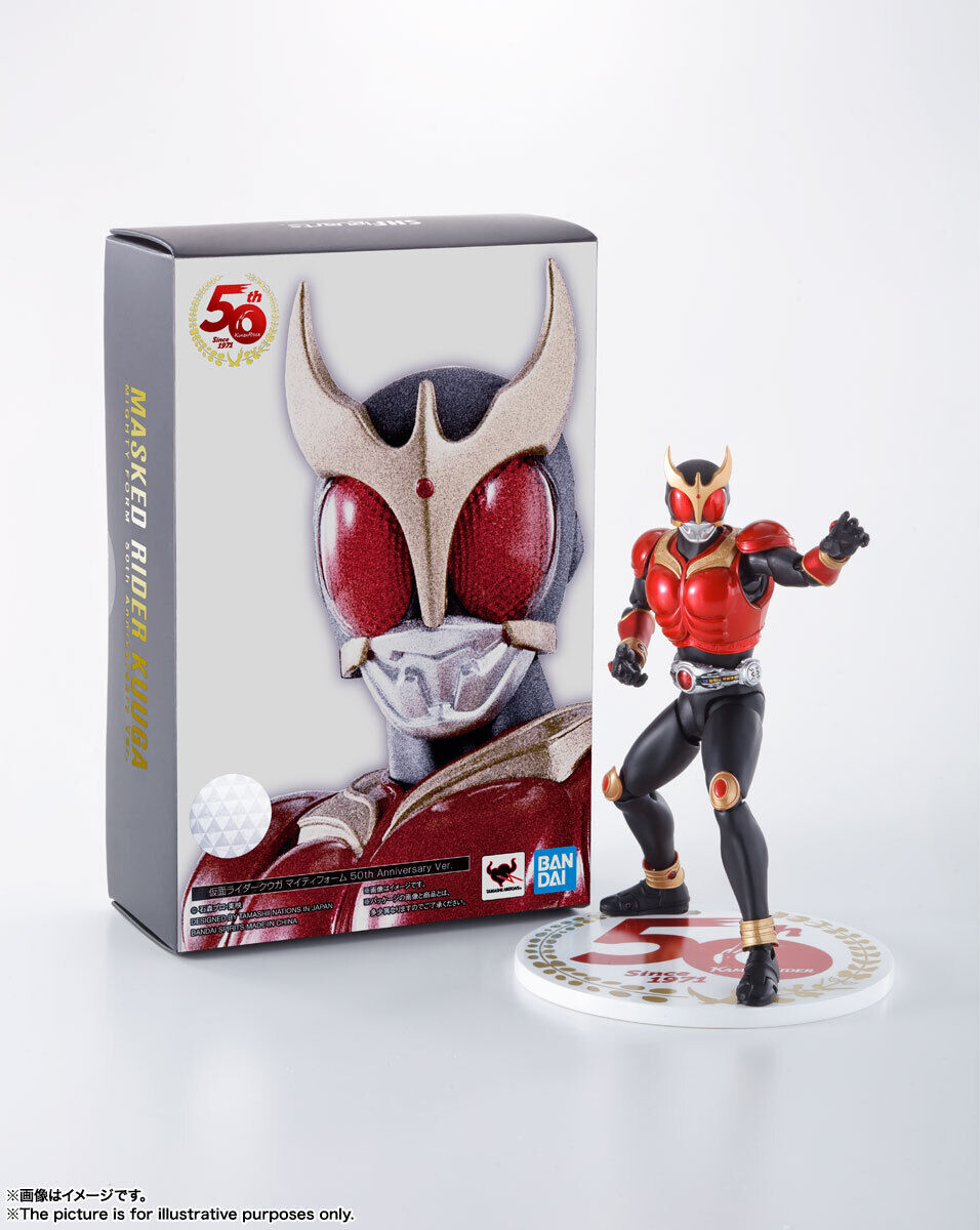 [IN STOCK in AU] S.H.Figuarts Shinkoccou Seihou Kamen Masked Rider Kuuga Mighty Form 50th