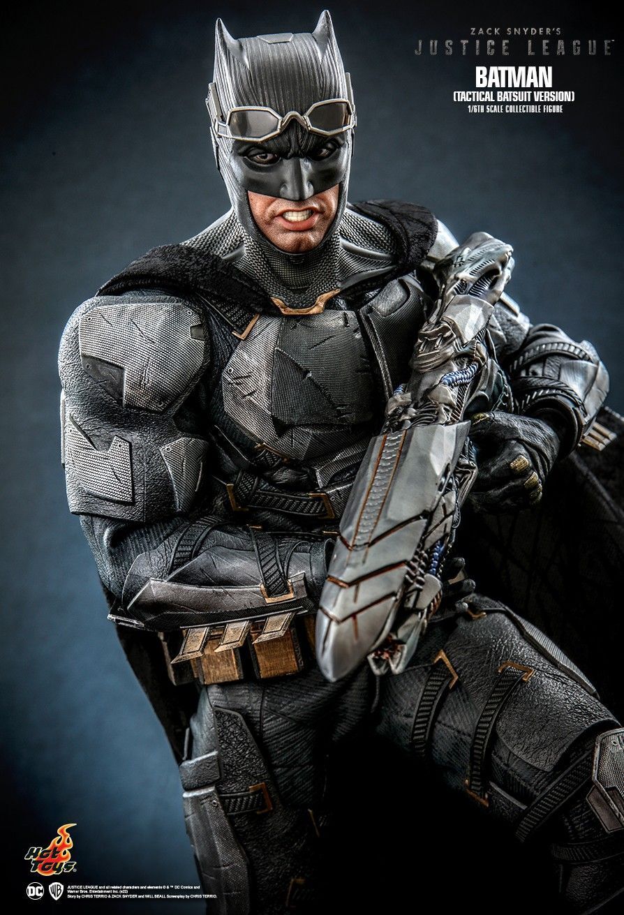 [IN STOCK in HK] Hot Toys TMS085 Zack Snyder's Justice League Batman Tactical Batsuit Version 1/6