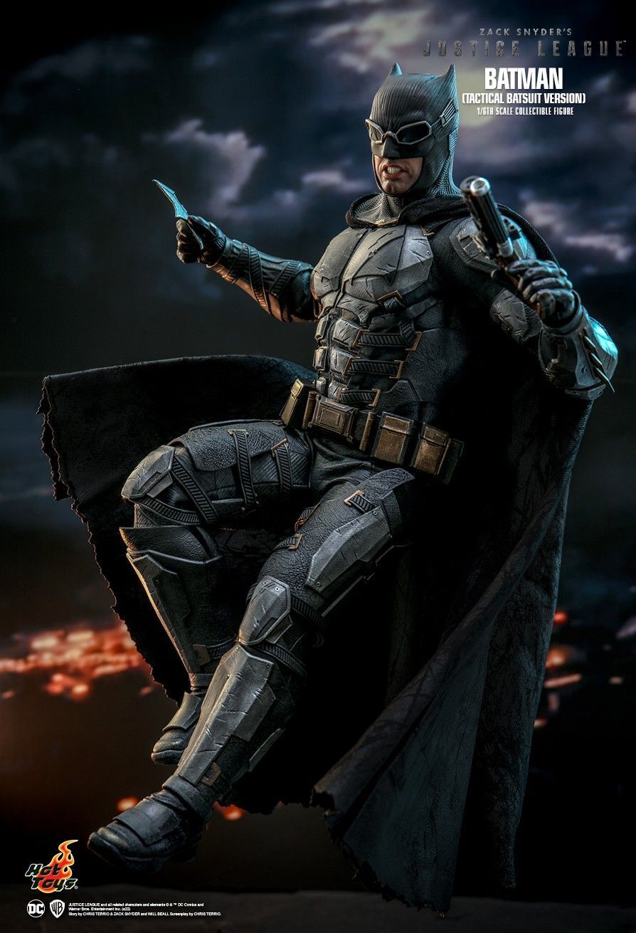 [IN STOCK in HK] Hot Toys TMS085 Zack Snyder's Justice League Batman Tactical Batsuit Version 1/6