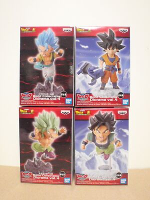 [IN STOCK in AU] Banpresto Dragon Ball Super World Collectable Diorama WCD Vol.4 Set of 4 Broly
