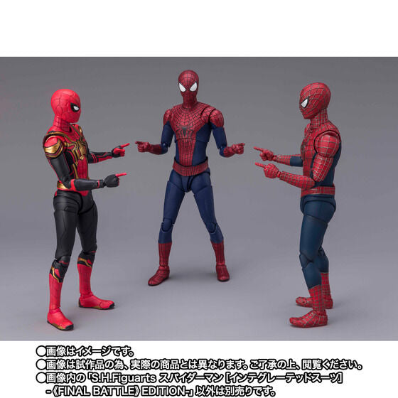 [IN STOCK in HK] S.H.Figuarts Spider-Man Integrated Suit Final Battle Edition