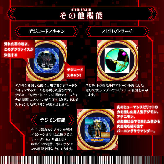 [PRE-ORDER] Digimon Super Complete Selection Animation D-Scanner Ver Ultimate Red