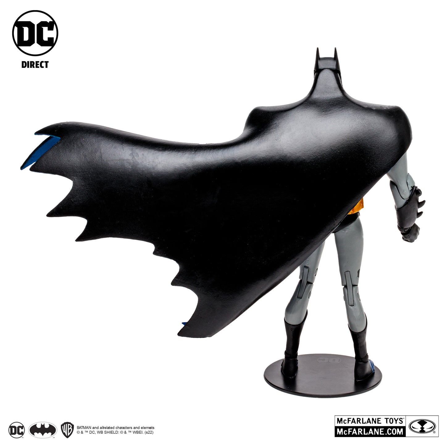 [IN STOCK in HK] DC Gaming 7in Figure Batman The Animated Series Gold Label 30rh
