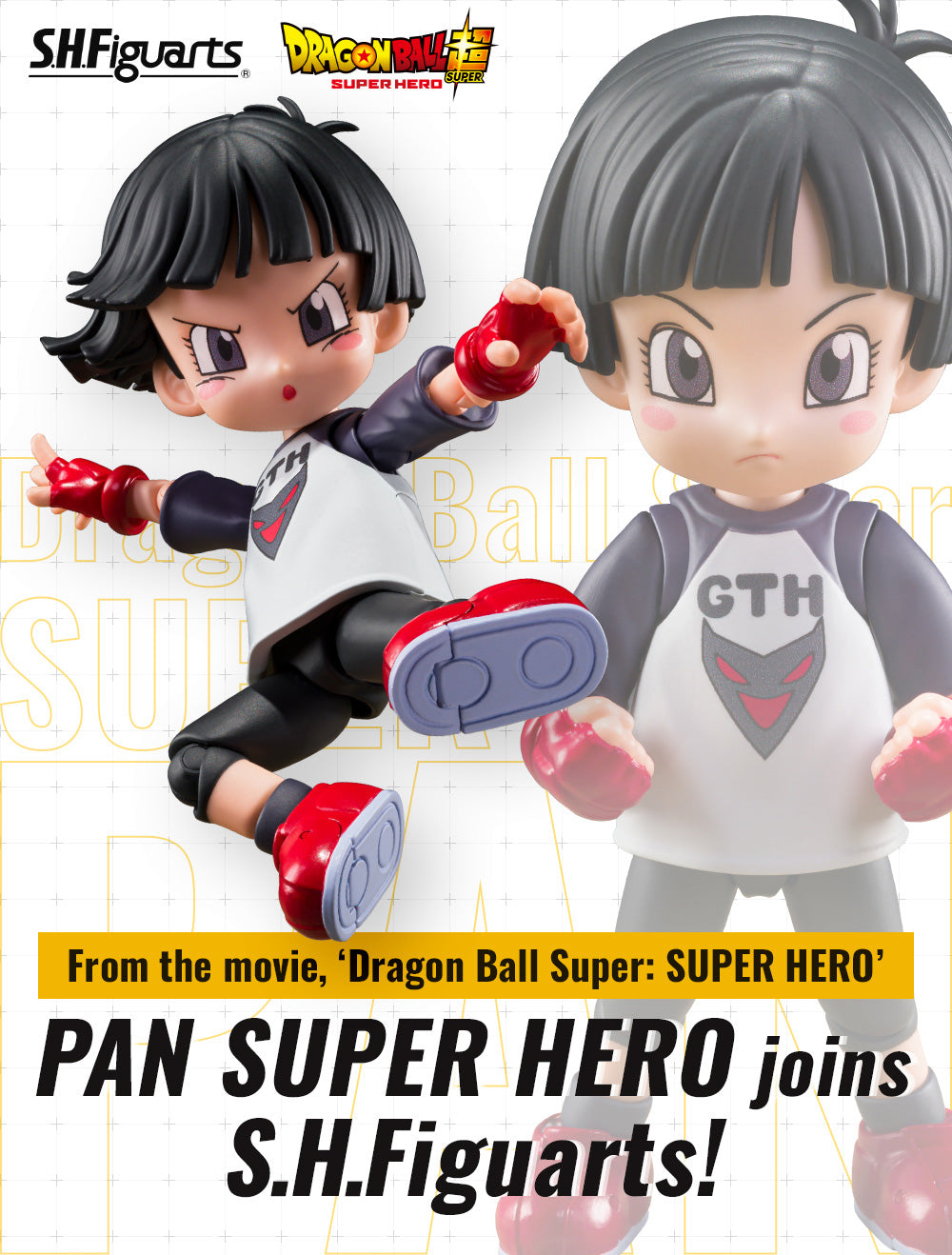 [IN STOCK in HK] S.H.Figuarts Dragon Ball Super Hero Pan