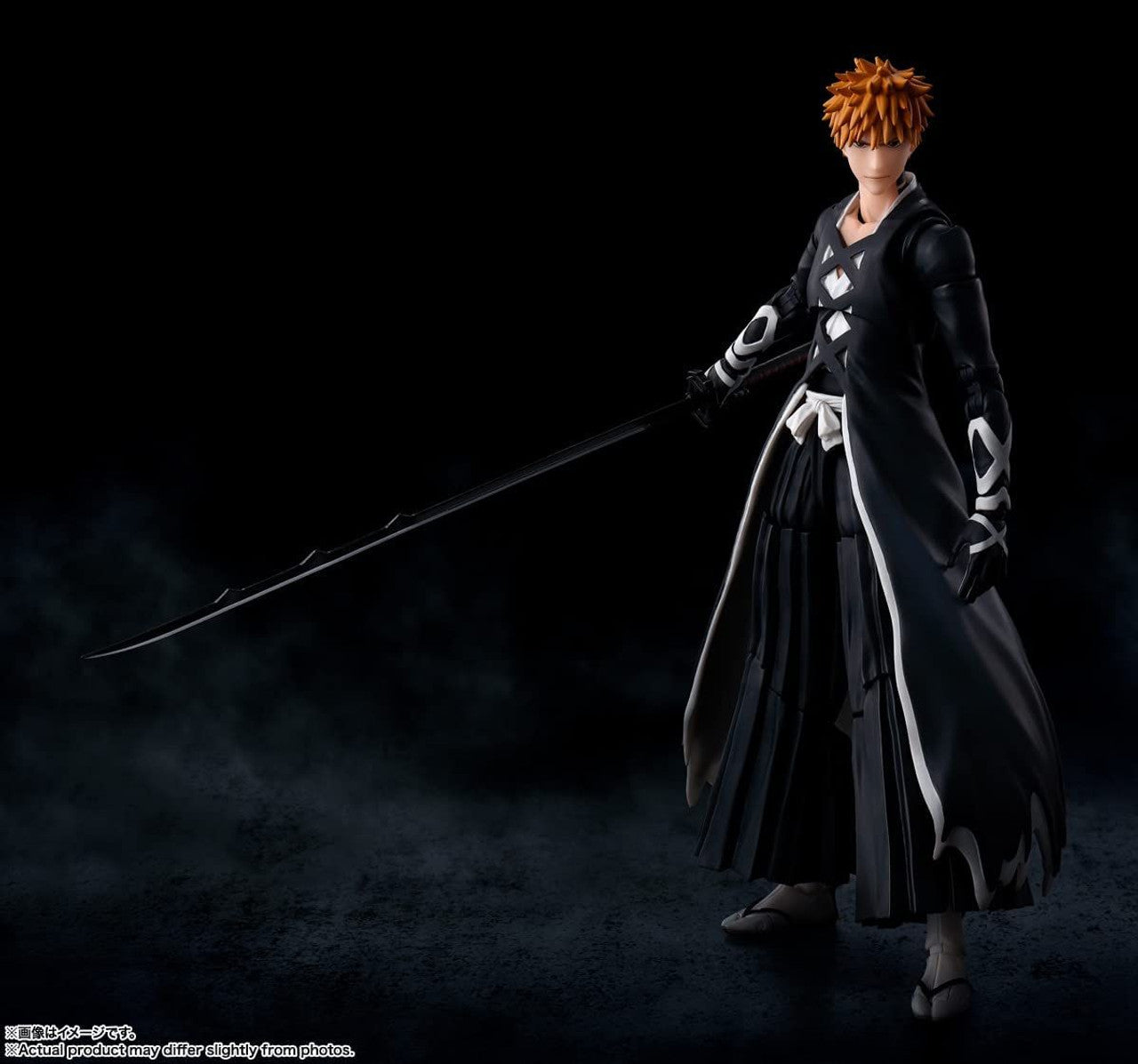 [IN STOCK in HK] S.H.Figuarts Bleach Ichigo Kurosaki Bankai Ten Chain Zangetsu