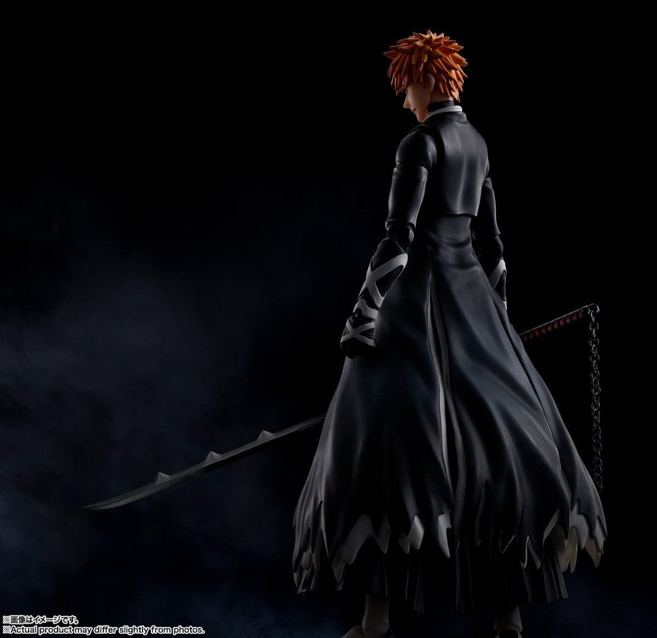 [IN STOCK in HK] S.H.Figuarts Bleach Ichigo Kurosaki Bankai Ten Chain Zangetsu